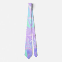 Pastel Lila och Mint Grönt Neck Tie