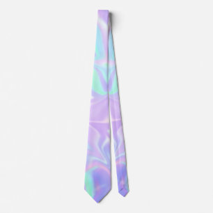 Pastel Lila och Mint Grönt Neck Tie Slips