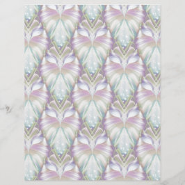 Pastel Lila Oracle Uggla Mönster