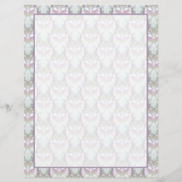 Pastel Lila Oracle Uggla Mönster