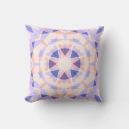 Pastel Lila Soft Peach Rosa Star Dopamin Decor Kudde