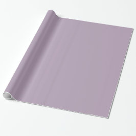 Pastel Lila Solid Färg Glossy eller Matte Presentpapper