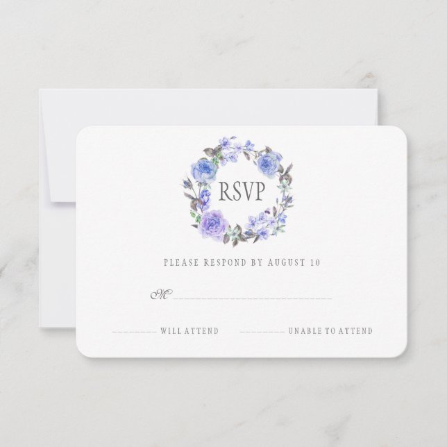 Pastel Lila Watercolor-Blommigt | OSA (Framsida)