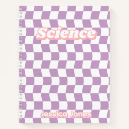 Pastel Lila White Checkerboard Subjekt Namn