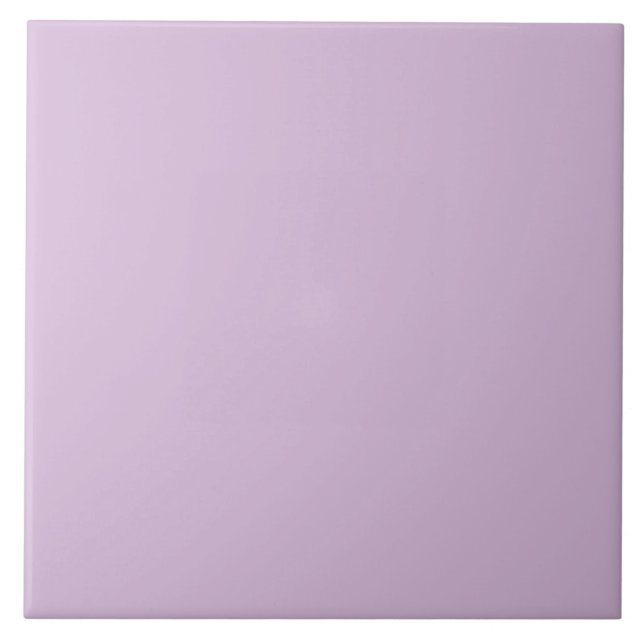 Pastel Lilac Ceramic Tile. Kakelplatta (Framsidan)
