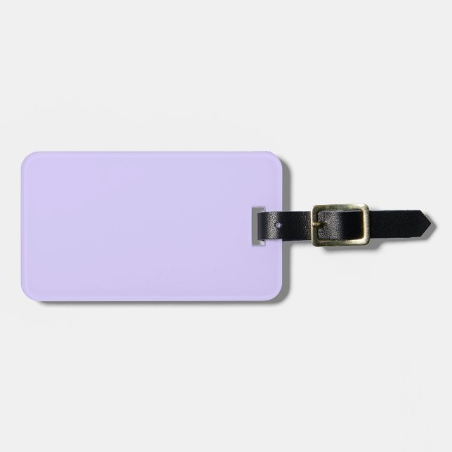 Pastel Lilac Solid Färg | Klassisk | ELEGANT Bagagebricka (Horisontell Framsida)