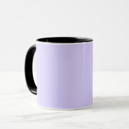 Pastel Lilac Solid Färg | Klassisk | ELEGANT Mugg