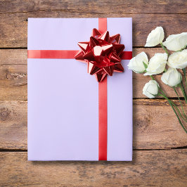 Pastel Lilac Solid Färg | Klassisk | ELEGANT Presentpapper