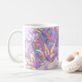 Pastel Lily Kärlek Kaffemugg