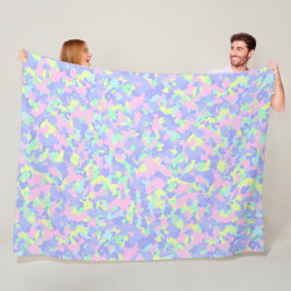 Pastel Lime Ull Sherpa Blanket Fleecefilt