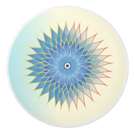 Pastel Lotus Flower Meditation Mandala Knopp