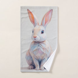 Pastel Low Poly Bunny