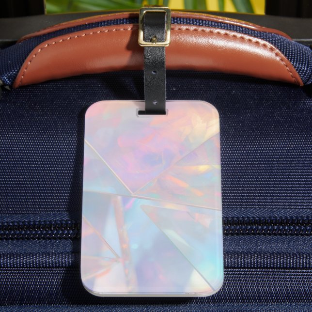 Pastel Luggage Tag Bagagebricka (Framsida Insitu 2)
