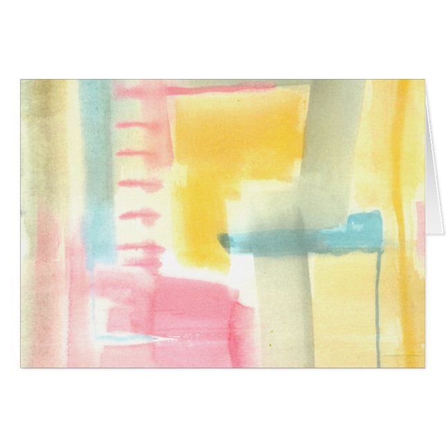 Pastel Luxe I Hälsningskort (Framsidan Horizontal)