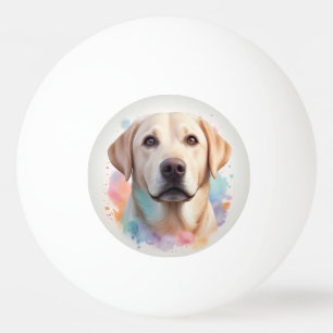 Pastel Magic Labrador Retriever Artwork Pingisboll