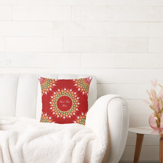 Pastel Mandala Kudde (Soffa)