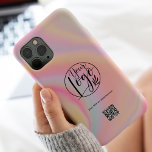 Pastel marble business logotyp qr-kod<br><div class="desc">Modern kod för logotyp av företagskoncerns kvadratiska kod för marmor-pastel-marmor. Ett enkelt och effektivt sätt att marknadsföra ditt företag.</div>