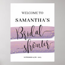 Pastel Mauve Celestial Möhippa Välkommen