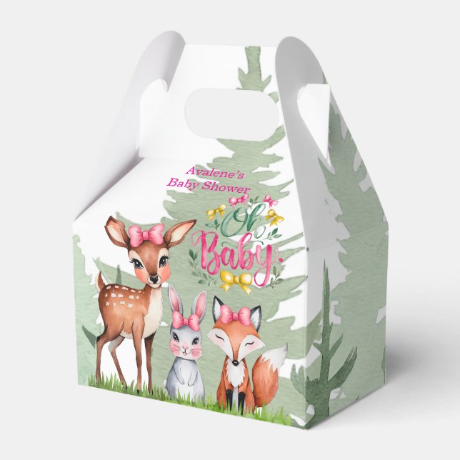 Pastel Meadow Assions: Oh Flicka Baby Shower Presentaskar (Framsidan Sidan)