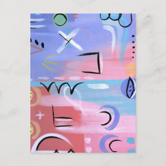Pastel Mind Set Vykort