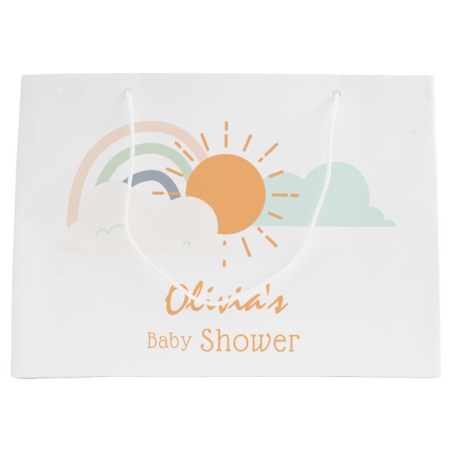 Pastel Minimal Baby Shower (Framsidan)