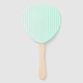 Pastel Mint Grönt Rand sommarstripe