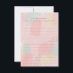 Pastel Modern Art Giftermål Advice för par Rådkort<br><div class="desc">Samla in ord av giftermål visdom från era gäster i bröllop med dessa vackra rådgivningskort. Originalteckningen är en modern teckning på 80-talet Memphis Stil med en pastel färg palett. Enkel att anpassa. Koordineringsposter tillgängliga. Originalteckningar av Debbie på den fläckade olive.</div>