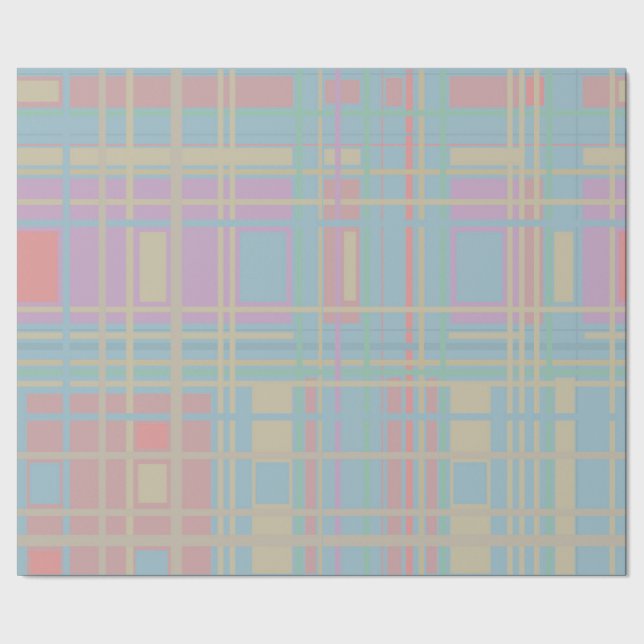 Pastel mönster presentpapper (Seam)