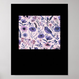 Pastel Mönster - Whimsigoth Cottagecore Poster