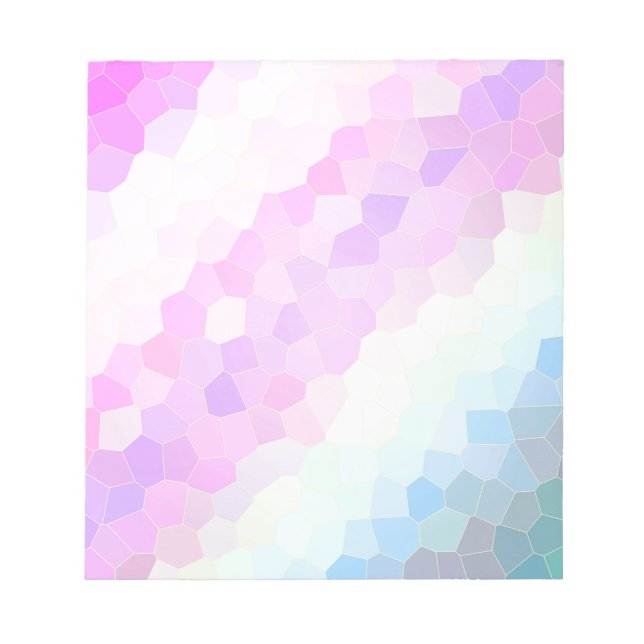 Pastel Mosaic Anteckningsblock (Framsida)