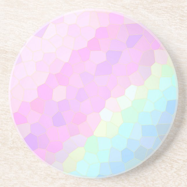 Pastel Mosaic Underlägg Sandsten (Framsidan)