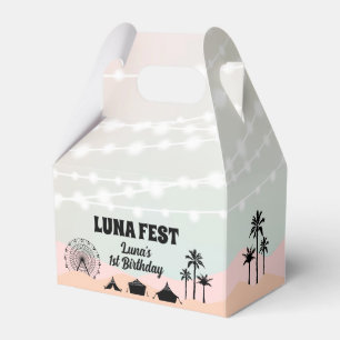 Pastel Music Festival Födelsedagspresentlåda Presentaskar