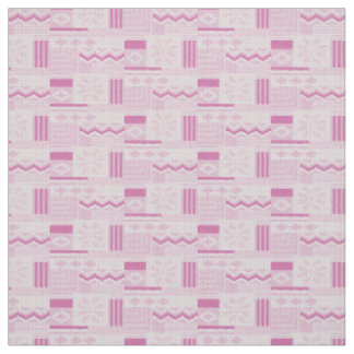 Pastel Mysiga Rosa Fair Isle Winter Sticka jul Tyg