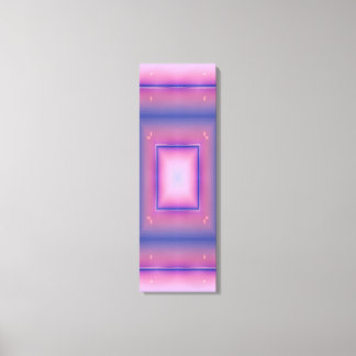 Pastel Neon Portal Kaleidoscope Wall Art Canvastryck
