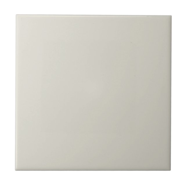 Pastel Neutralt Grått Solid Färg Tile Kakelplatta (Framsidan)