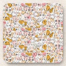 Pastel neutralt mönster