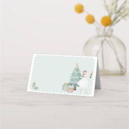 Pastel Nutcracker Baby Shower Place Card Placeringskort