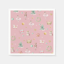 Pastel Nutcracker, Födelsedagsfest Pappersservett