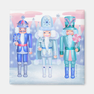 Pastel Nutcracker Kung Magnet