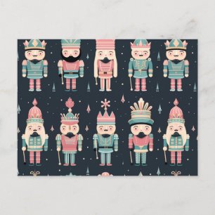 Pastel Nutcracker Vykort