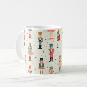 Pastel Nutcrackers och Ballerinas Kaffemugg