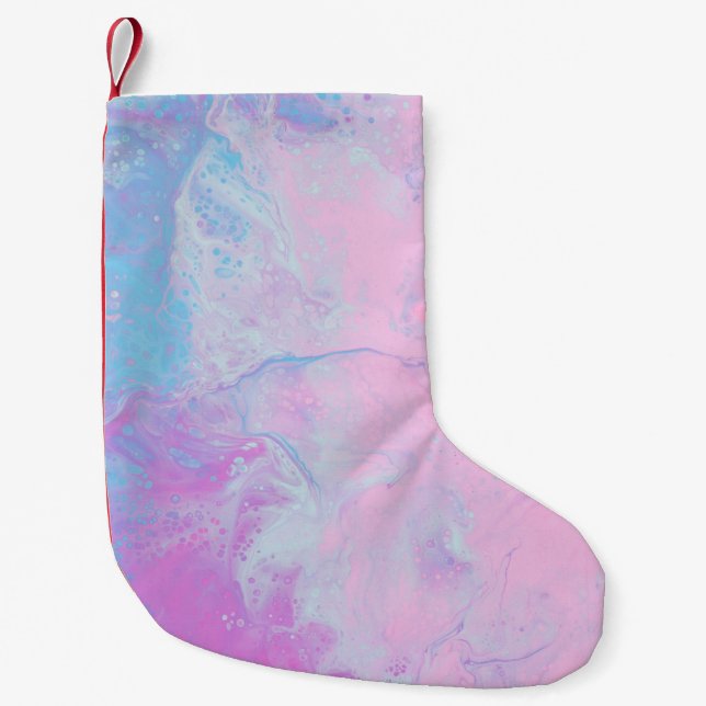 PASTEL- OCH BLUE PAINT LITEN JULSTRUMPA (Framsidan)