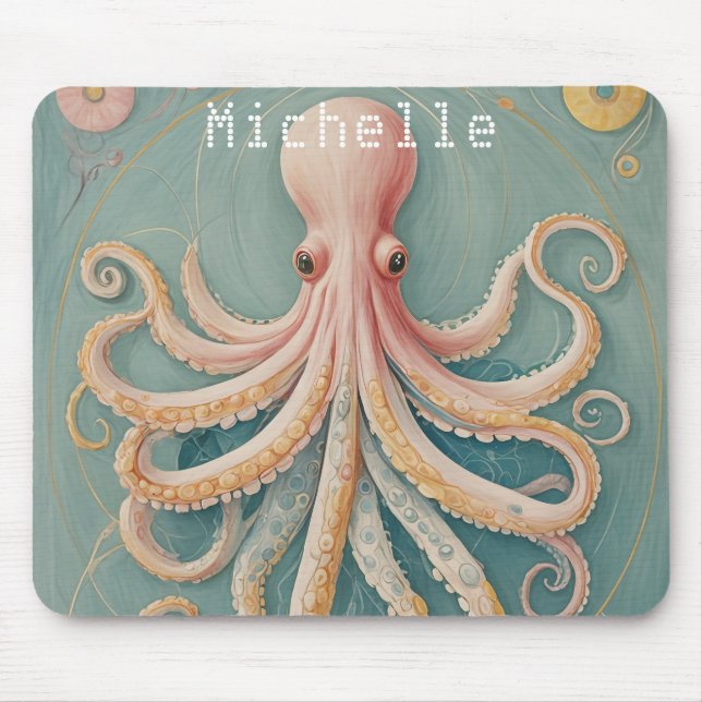 Pastel Octopus of Enchanted Reef Musmatta (Framsidan)