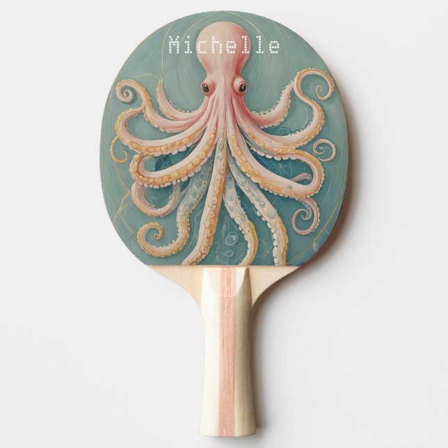 Pastel Octopus of Enchanted Reef Pingisracket (Framsidan)