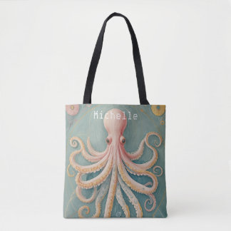 Pastel Octopus of Enchanted Reef Tygkasse