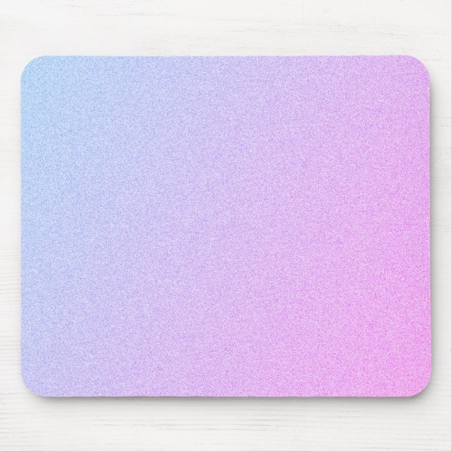 Pastel Ombre Glitter Musmatta (Framsidan)