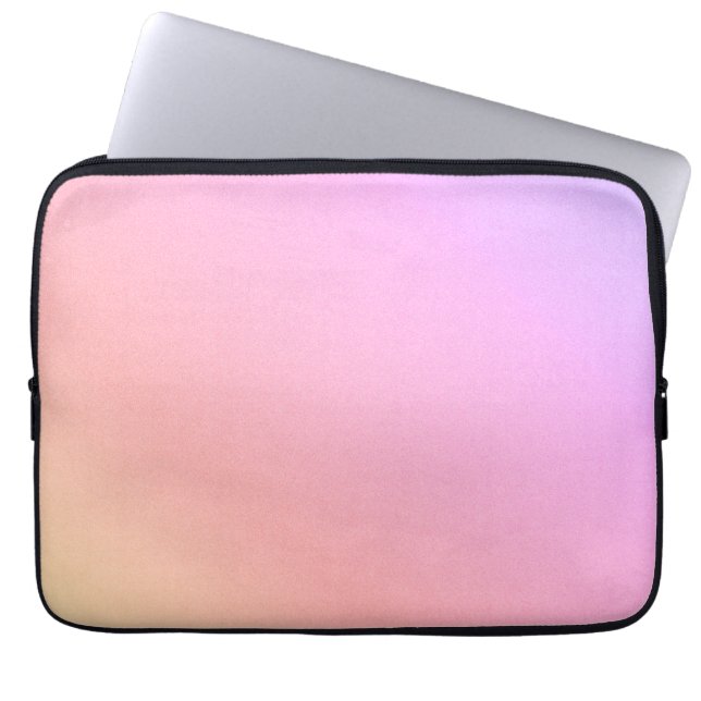 Pastel Ombre Laptop Fodral (Framsidan)