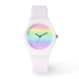 Pastel Ombre Rainbow Armbandsur