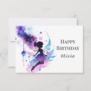 Pastel Online Fairy Tale Birthday Kort