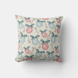 Pastel Ornament Helgdag Kudde